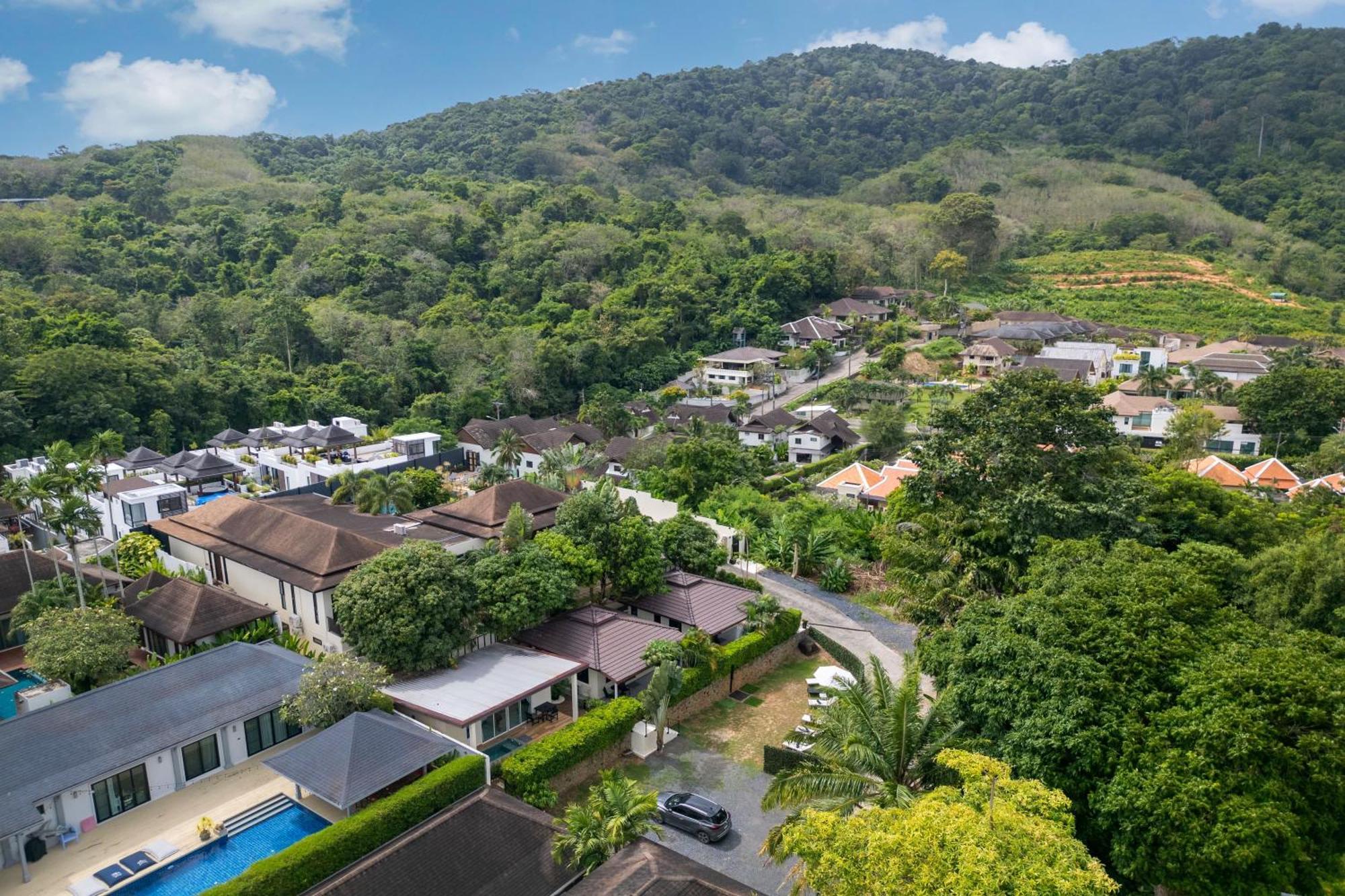 Oxavia Garden Oasis In Nai Harn - Your Private Tropical Garden With 3 Cabins And Jacuzzi Rawai エクステリア 写真